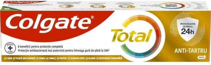 Colgate Total Anti Tartar Паста за зъби против зъбен камък 100 мл