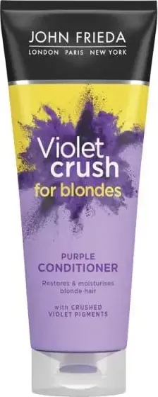John Frieda Violet Crush Intense Виолетов балсам за руса коса против жълтеникави оттенъци 250 мл