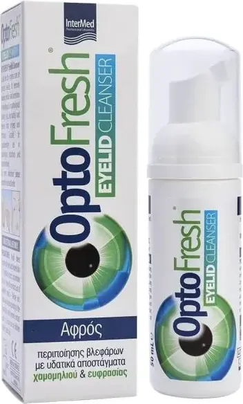 Opto Fresh Eyelid Cleanser пяна за почистване на клепачи 50 мл