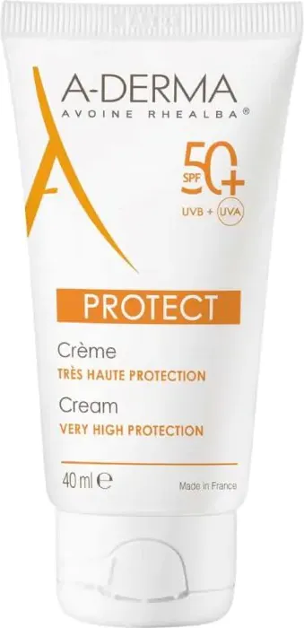A-Derma Protect Слънцезащитен крем за лице SPF50+ 40 мл