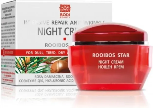 Bodi Beauty Rooibos Star Интензивен регенериращ нощен крем против бръчки 50 мл