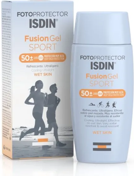 ISDIN Fotoprotector Fusion Слънцезащитен гел за тяло за активно спортуващи SPF50+ 100 мл