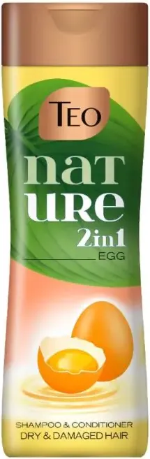 Teo Nature Shampoo Egg Шампоан и балсам с яйце 2в1 350 мл