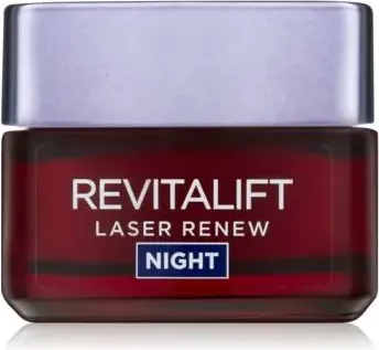 L’Oreal Revitalift Laser Renew Нощен крем за лице против бръчки 50 мл