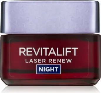 L’Oreal Revitalift Laser Renew Нощен крем за лице против бръчки 50 мл