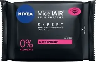 Nivea Micellair Expert Почистващи мицеларни кърпички за лице x 20 бр