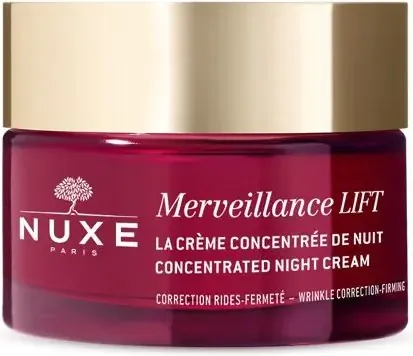 Nuxe Merveillance Lift Нощен крем за лице против бръчки с лифтинг ефект 50 мл