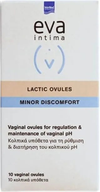 Eva Intima Lactic Ovules вагинални овули х 10 бр