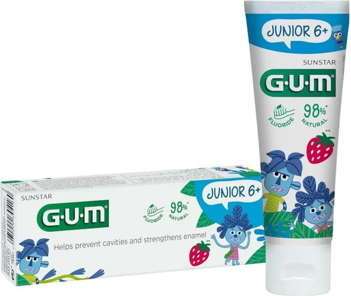 GUM Junior Паста за зъби плодова 6+ 50 мл