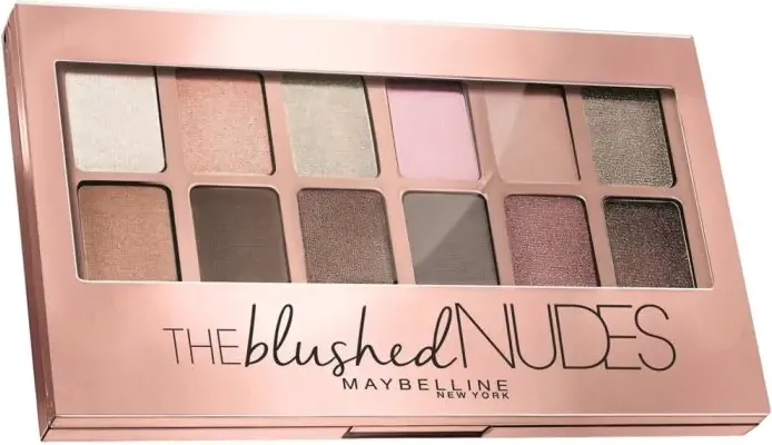 Maybelline The Blushed Nudes Палитра сенки за очи с 12 цвята