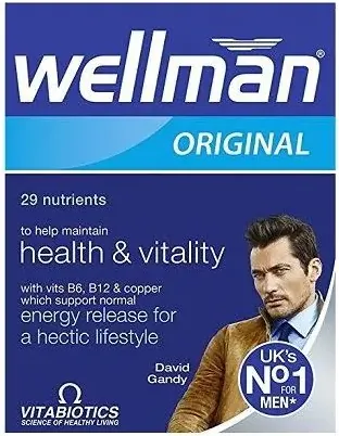 Wellman Original Витамини за мъже x 30 таблетки Vitabiotics