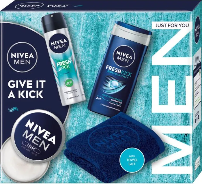 Nivea Men Give It A Kick Подаръчен комплект