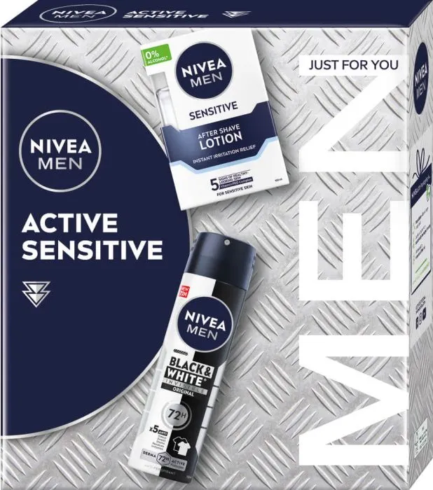 Nivea Men Active Sensitive Подаръчен комплект