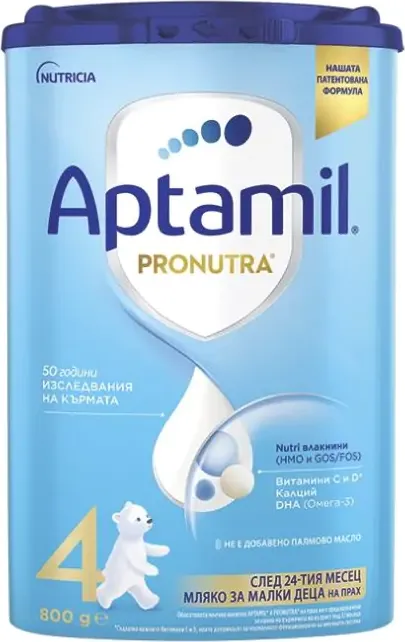 Aptamil Pronutra 4 Адаптирано мляко за малки деца 24 м+  800 гр