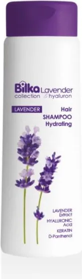 Bilka Lavender & Hyaluron Hair Shampoo Хидратиращ и регенериращ шампоан за коса 400 мл