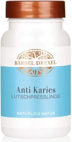 Anti Karies Lutschpresslinge Срещу кариес х 126 таблетки за смучене с вкус на мента Barbel Drexel