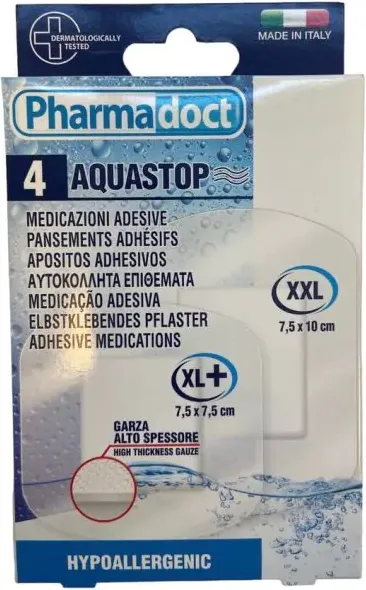 Pharmadoct Aquastop High Водоустойчив пластир х 4 броя