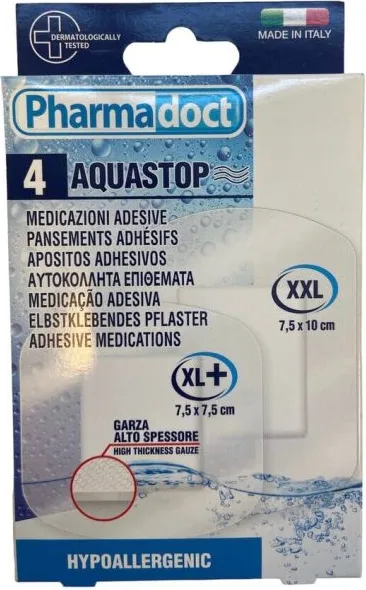 Pharmadoct Aquastop High Водоустойчив пластир х 4 броя