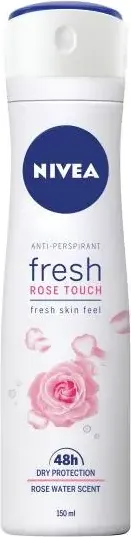 Nivea Fresh Rose Touch Дезодорант спрей против изпотяване за жени 150 мл