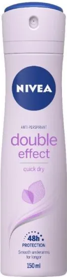 Nivea Double Effect Violet Senses Дезодорант спрей против изпотяване за жени 150 мл