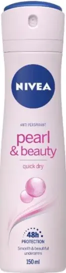 Nivea Pearl & Beauty Дезодорант спрей против изпотяване за жени 150 мл