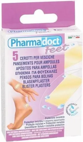 Pharmadoct Feet Водонепропусклив хидроколоиден пластир х 5 броя