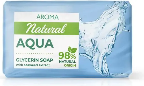 Natural Elements Aqua Глицеринов сапун с екстракт от водорасли 100 г