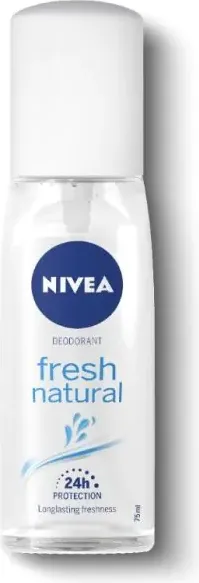 Nivea Fresh Natural Дезодорант спрей-помпа против изпотяване за жени 75 мл