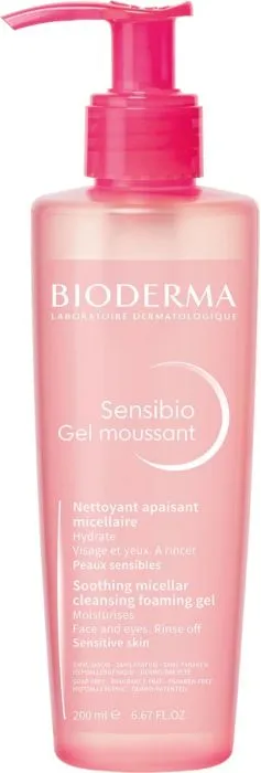 Bioderma Sensibio Нежен измиващ гел за чувствителна кожа 200 мл