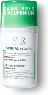 SVR Spirial Рол-он дезодорант против изпотяване с 48-часова ефективност без алуминиеви соли 50 мл