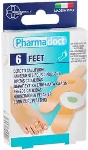 Pharmadoct Feet Пластири за лечение на мазоли х 6 броя