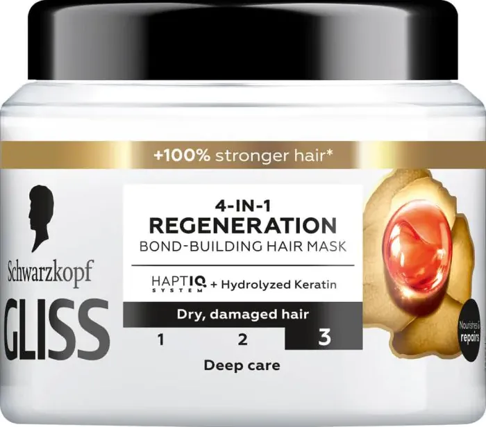 Gliss 4-in-1 Regeneration Регенерираща маска за суха коса 400 мл
