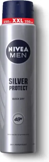 Nivea Men Silver Protect Дезодорант спрей против изпотяване за мъже 250 мл