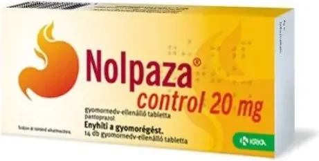 Nolpaza Control За намаляване киселинността в стомаха 20 мг х 14 таблетки KRKA