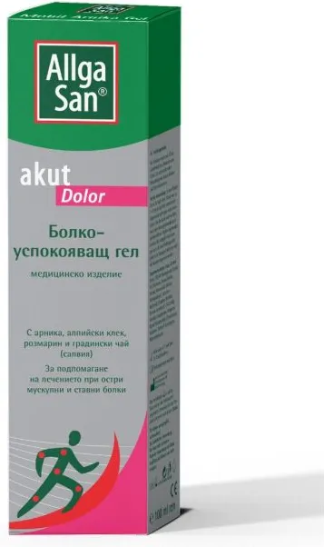 NaturProdukt Allga San Akut Dolor Gel Болкоуспокояващ гел 100 мл