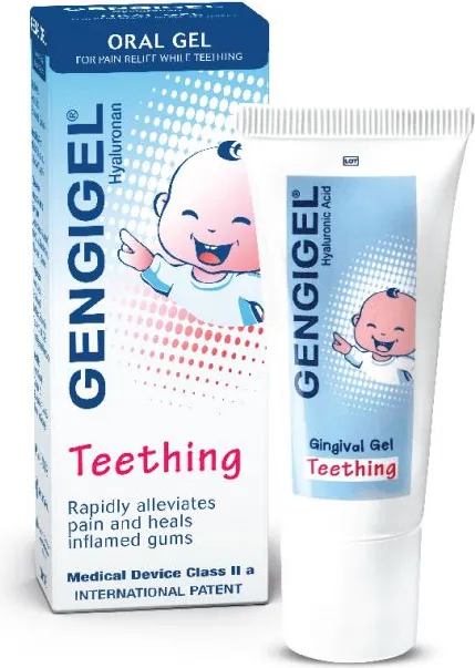 Gengigel Teething Генгигел Първи зъбки гел за бебета 20 мл Medis