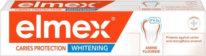 Elmex Caries Protection Whitening Избелваща паста за зъби против кариес 75 мл