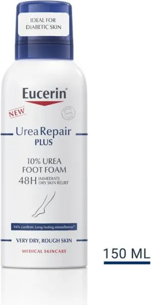 Eucerin Urea Repair Plus Пяна за крака с 10% уреа 150 мл