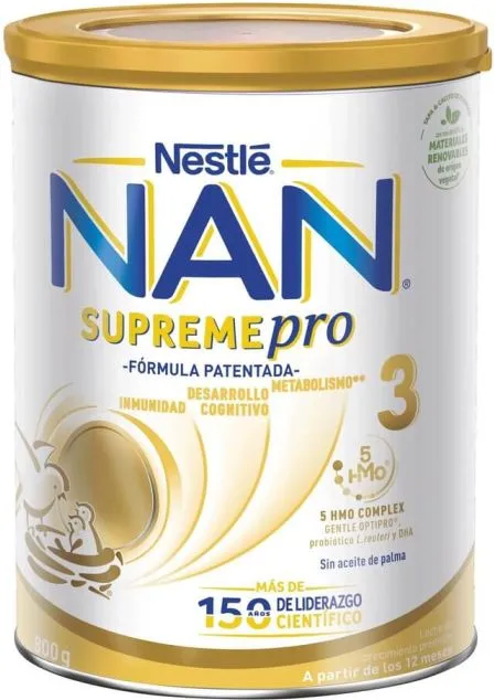 Nestle NAN Supreme pro 3 Млечна напитка на прах 12М+ 800 г