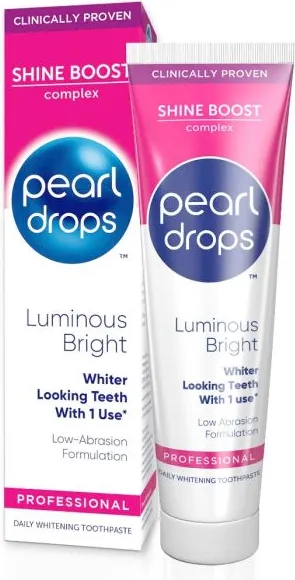 Pearl Drops Luminous Bright Паста за зъби за незабавно избелване и блясък 75мл