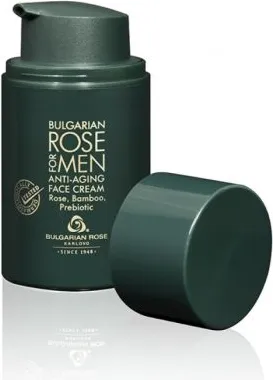 Bulgarian Rose For Men Крем за лице против стареене 50 мл Българска роза