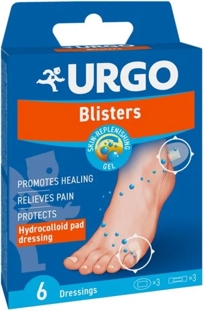 Urgo Blisters Хидроколиден пластир за мехури x6 бр