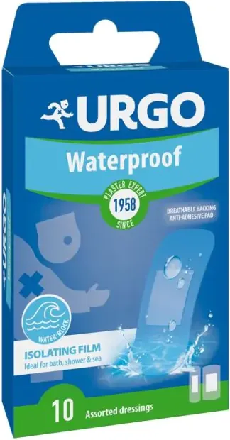 Urgo Waterproof Аквафилм водоустойчиви пластири х10 бр