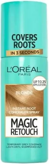 L’Oreal Magic Retouch Спрей за прикриване на бели корени 5 Blond 75 мл