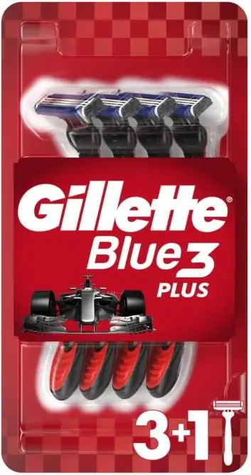 Gillette Blue 3 Plus Еднократна самобръсначка х 3 + 1 бр