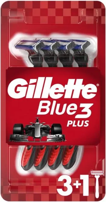 Gillette Blue 3 Plus Еднократна самобръсначка х 3 + 1 бр