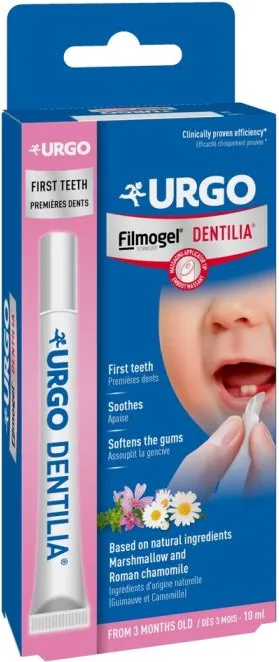 Urgo Dentilia Filmogel При никнене на първи зъбки 10 мл