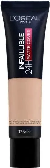 L’Oreal Infallible 24H Matte Cover Дълготраен фон дьо тен с матов ефект SPF18 175 Sand