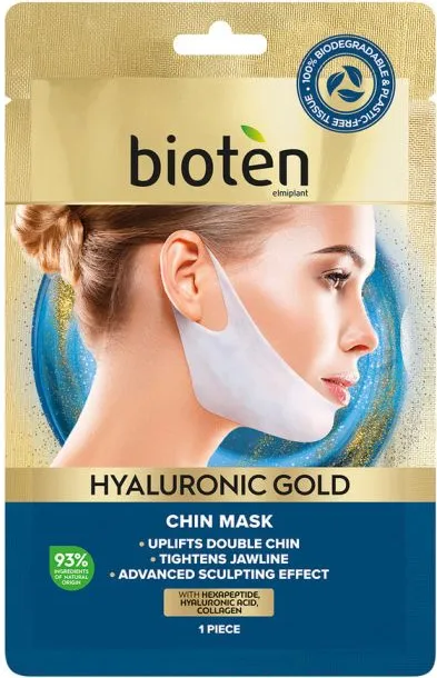 Bioten Hyaluronic Gold  Маска за брадичка 1 бр