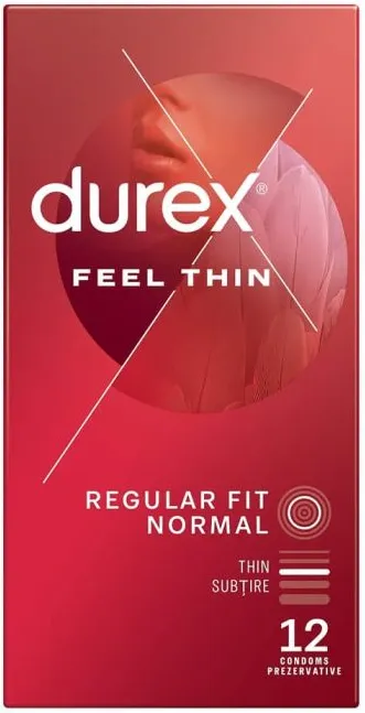 Durex Feel Thin Презервативи 12 бр